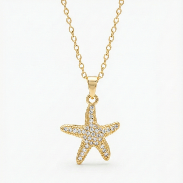 Double Starfish Necklace