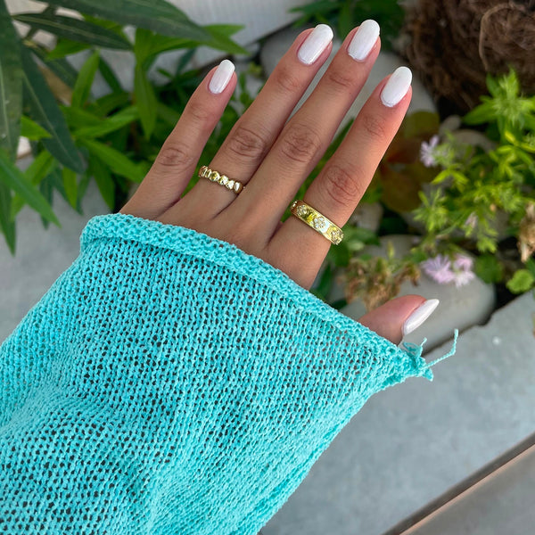 Bubble Scallop Ring