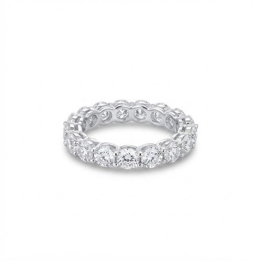 White on White Alliance Diamond Lite Ring