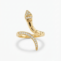 Pavé Serpent Ring
