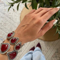 Phoenician Flame Bracelet