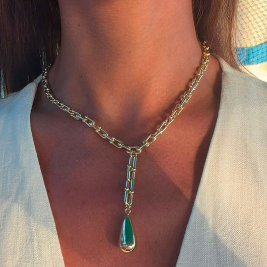 Liquid Drop Necklace