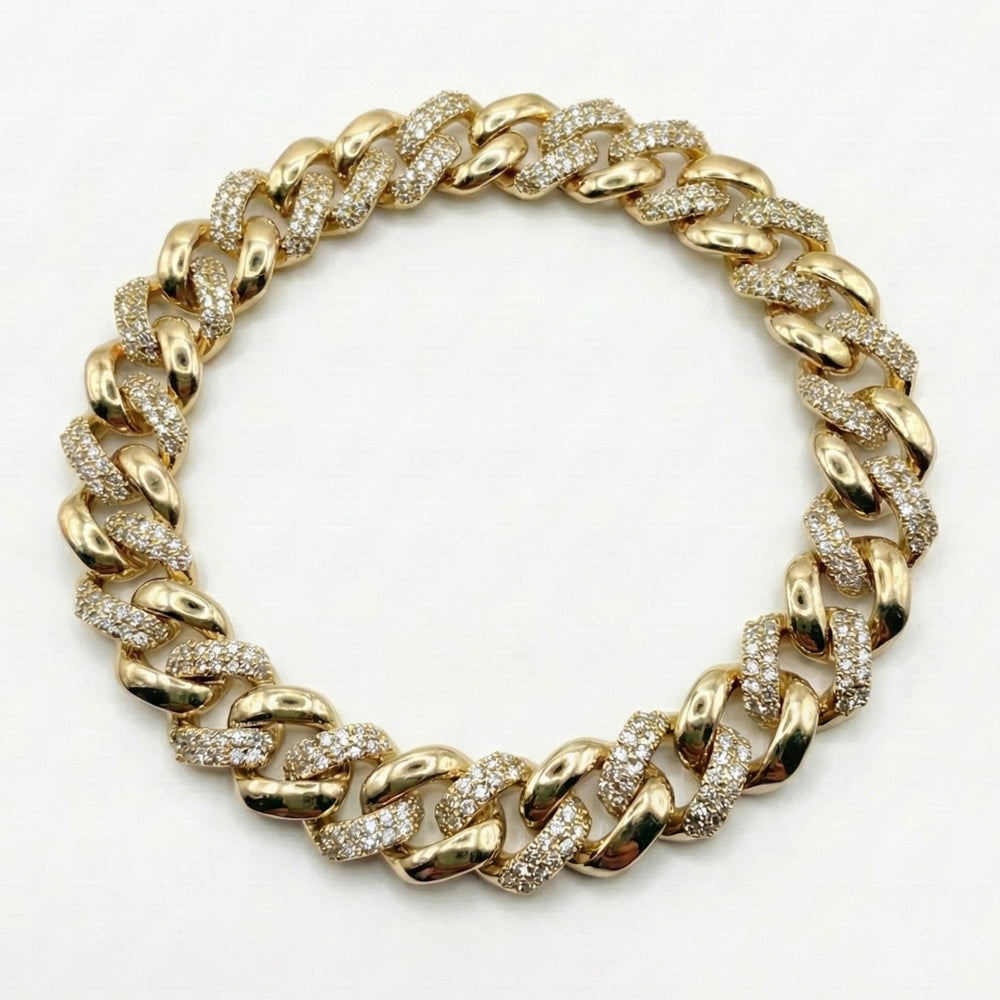 Gilded Ice Bracelet