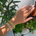 Pavé Cuban Bracelet