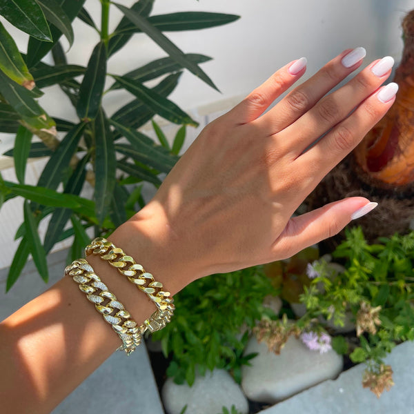 Pavé Cuban Bracelet