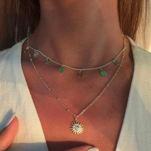 Cosmic Charm Necklace