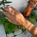 Curved Link Tennis Bracelet
