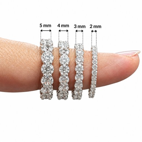 White on White Alliance Diamond Lite Ring