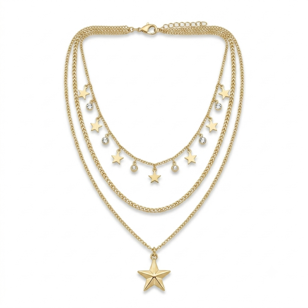 Starfish Layered Necklace