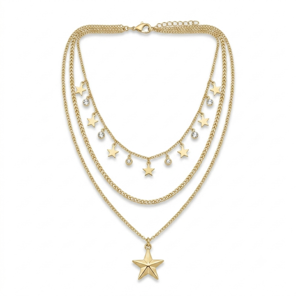 Starfish Layered Necklace