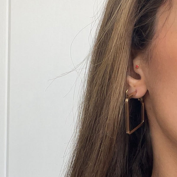 Abstract Orbit Earrings