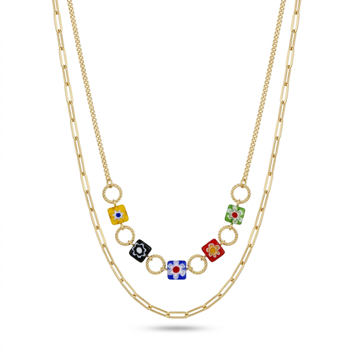 Murano Mosaic Necklace