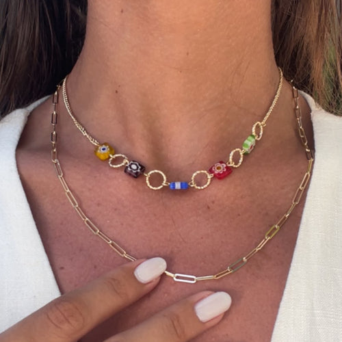 Murano Mosaic Necklace
