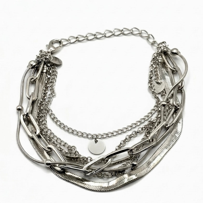 Narrative Layered Bracelet