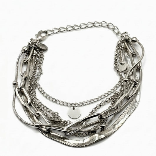 Narrative Layered Bracelet