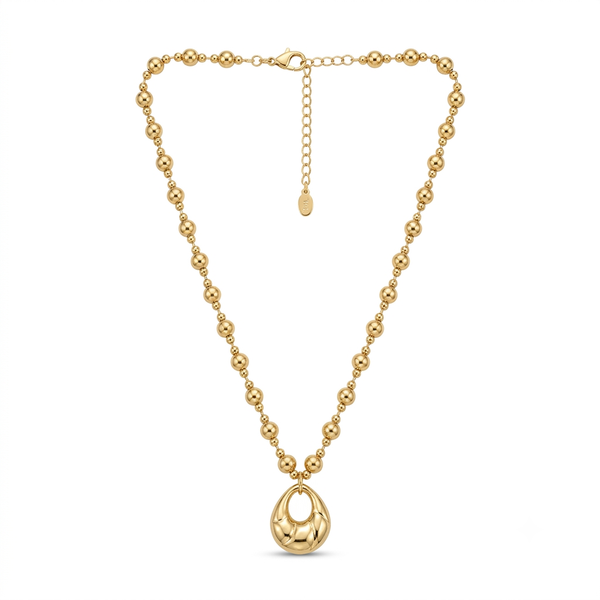Bombé Pendant Necklace