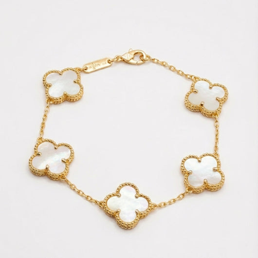 Van Cleef 5 Motif Bracelet