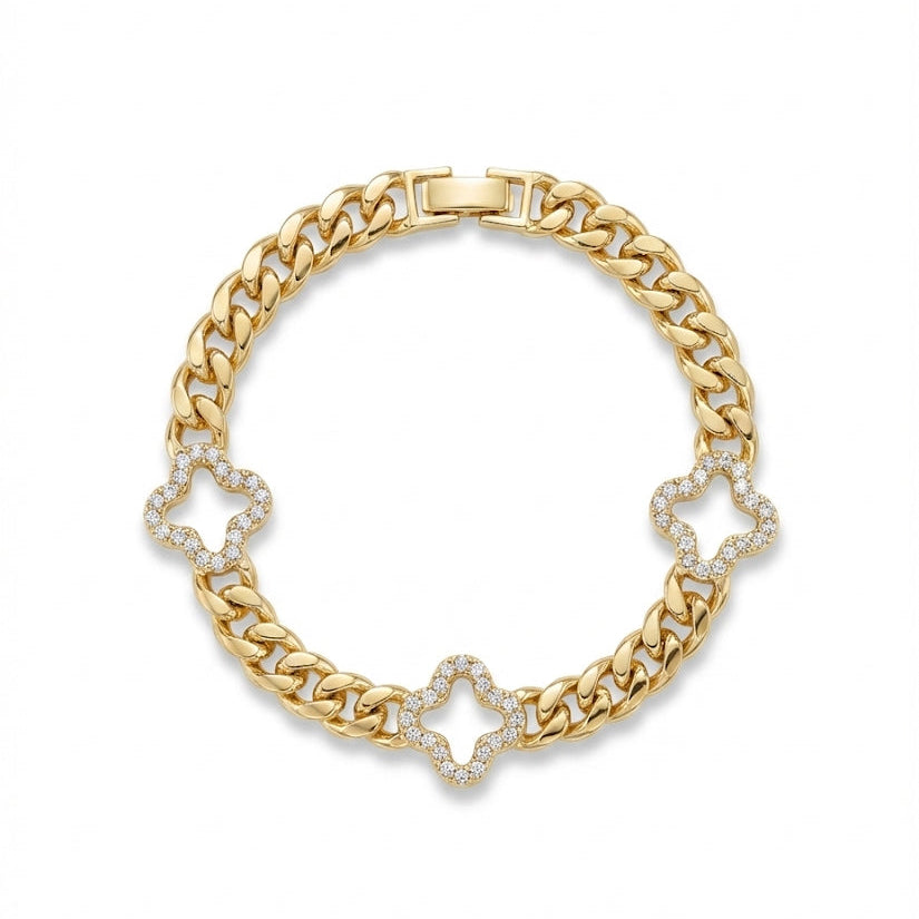 Starlight Clover Bracelet