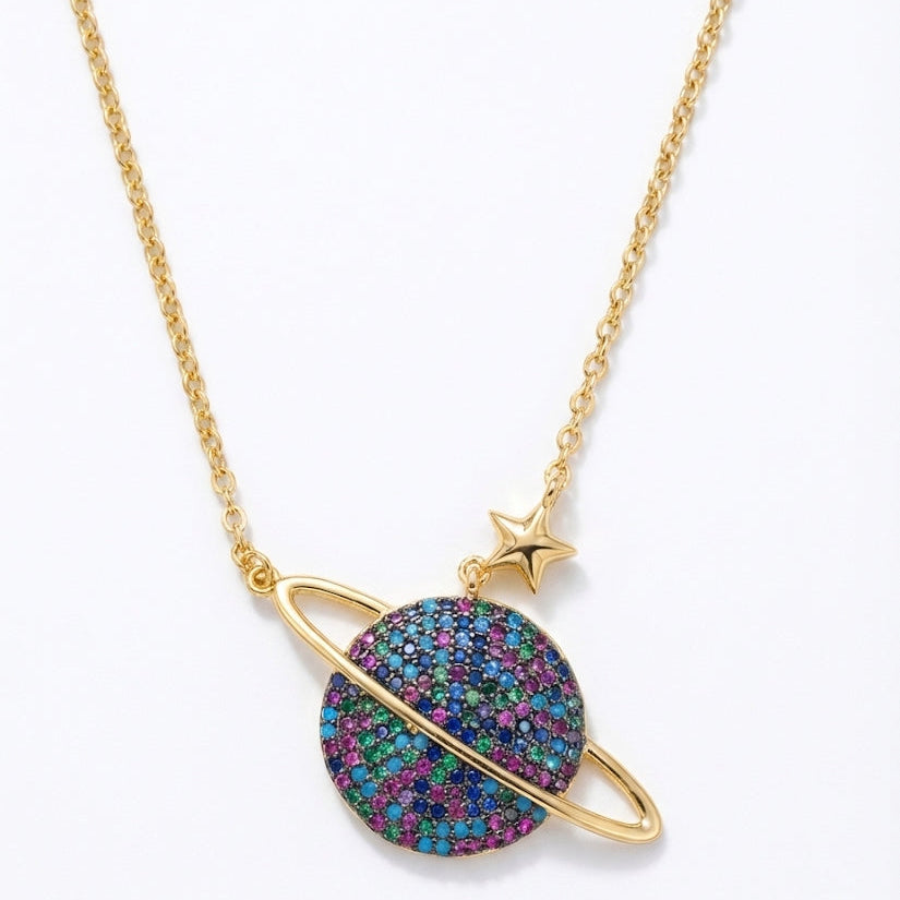 Saturnial Shine Necklace