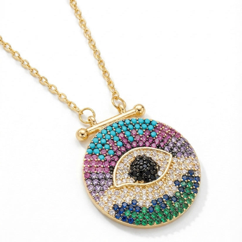 Aurora Eye Necklace