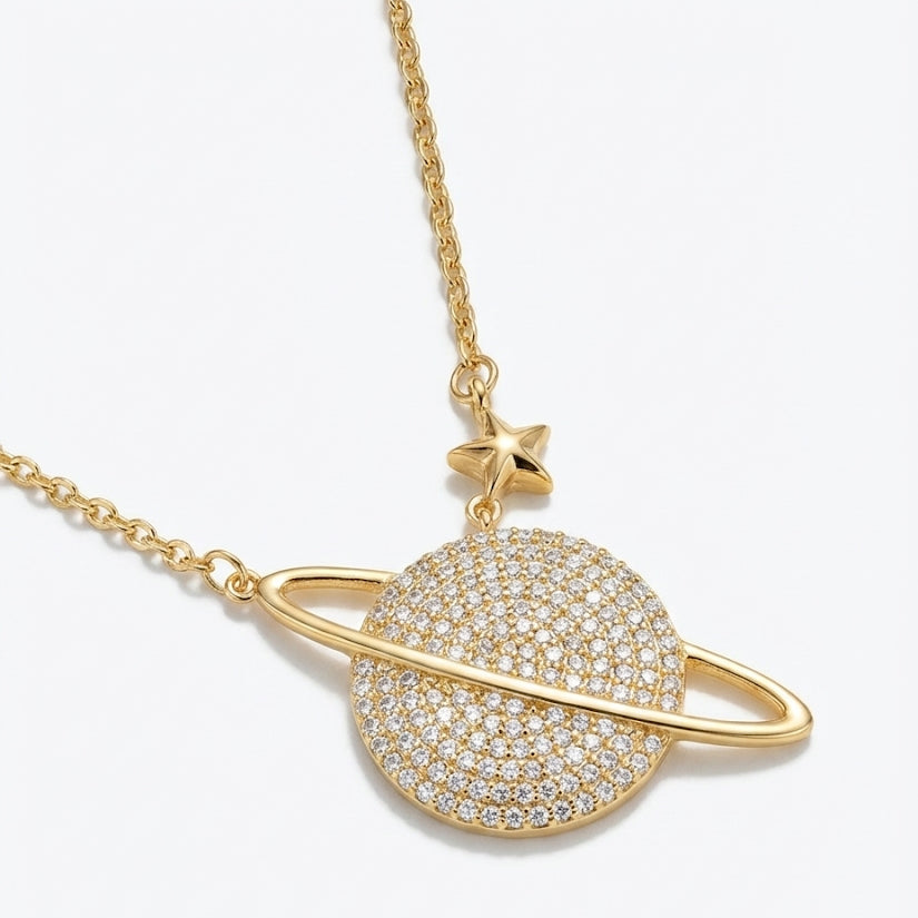 Saturnial Shine Necklace