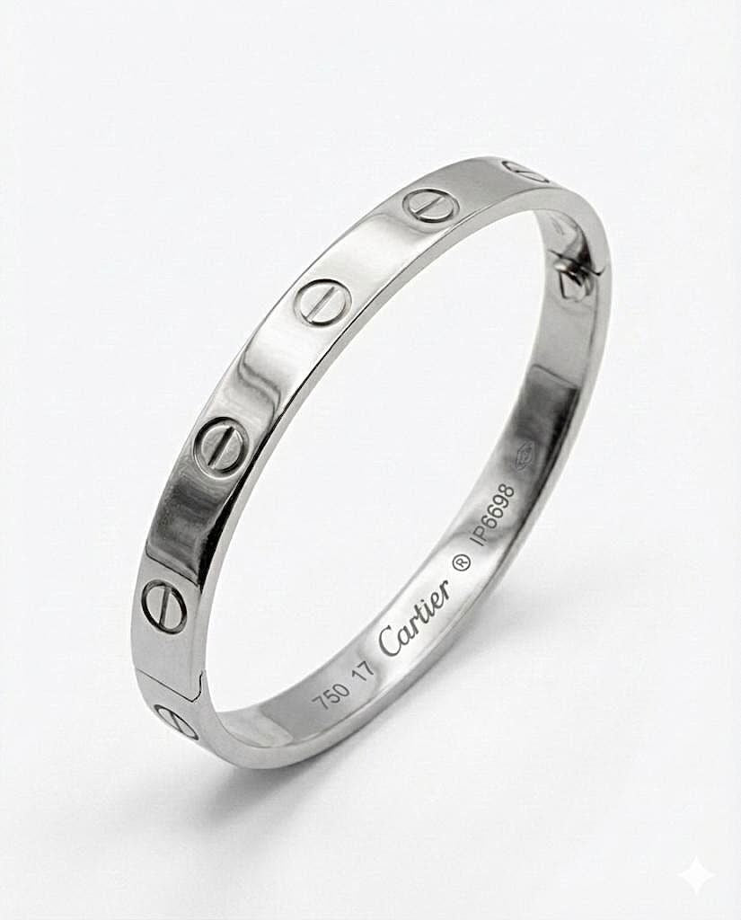 Silver Cartier Bracelet